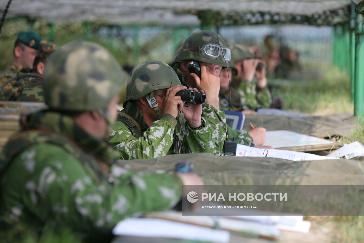Тактические учения 74-й гвардейской мотострелковой бригады СибВО