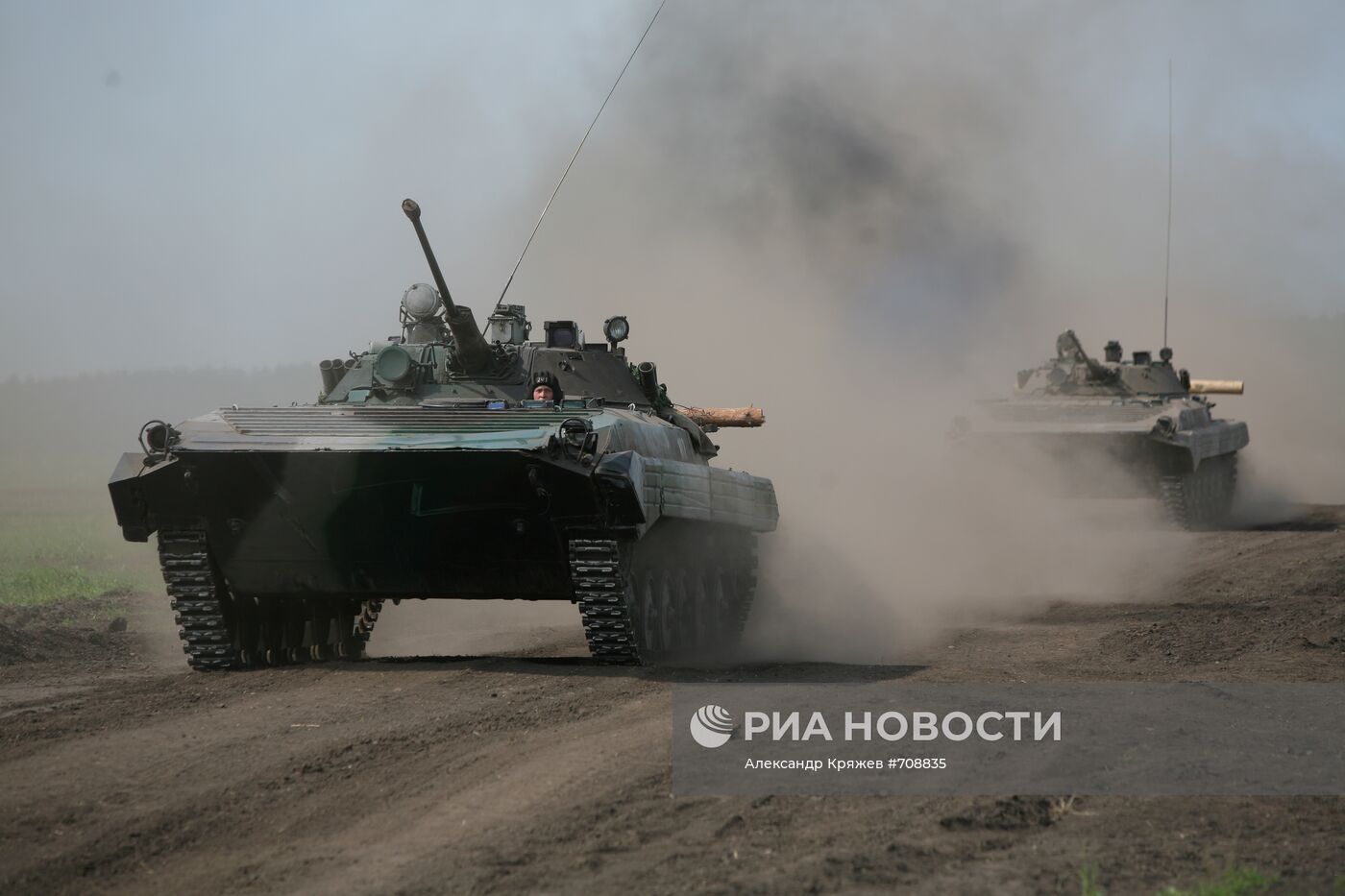 Тактические учения 74-й гвардейской мотострелковой бригады СибВО