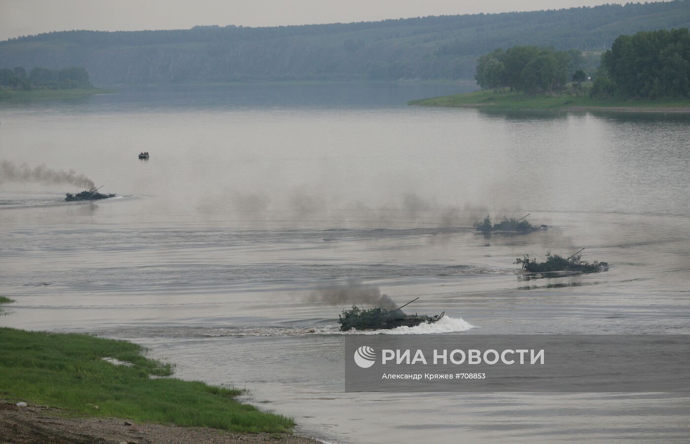 Тактические учения 74-й гвардейской мотострелковой бригады СибВО