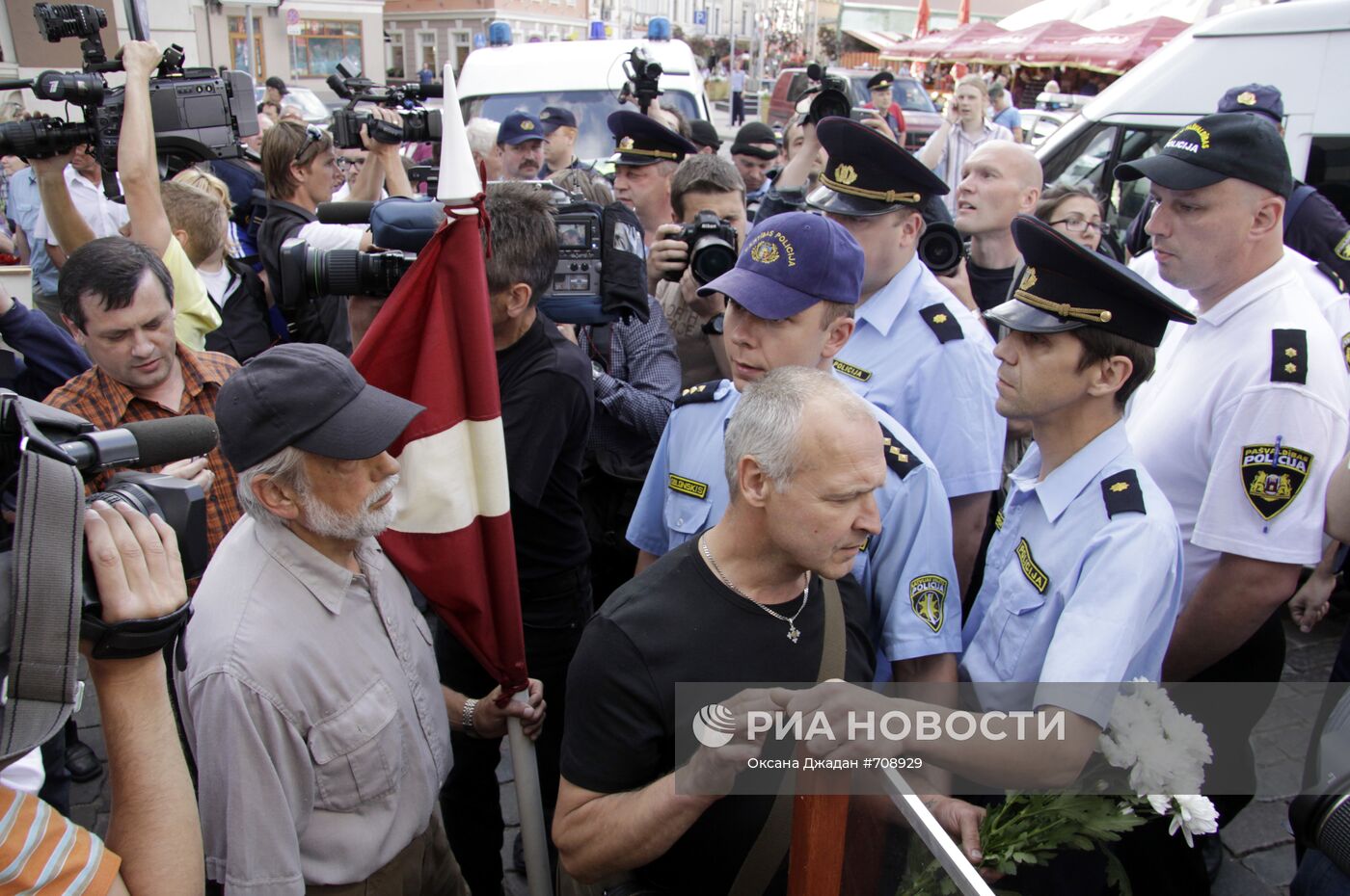 Полиция Риги не дала провести профашистский марш