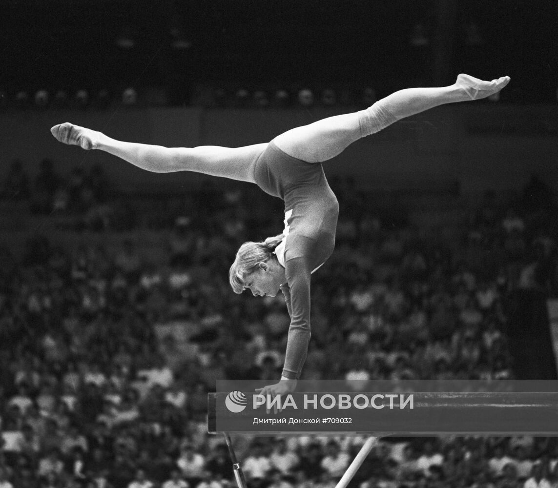 Гимнастка Тамара Лазакович