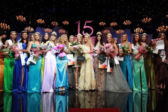 Финалистки конкурса красоты "Мисс Москва-2010"