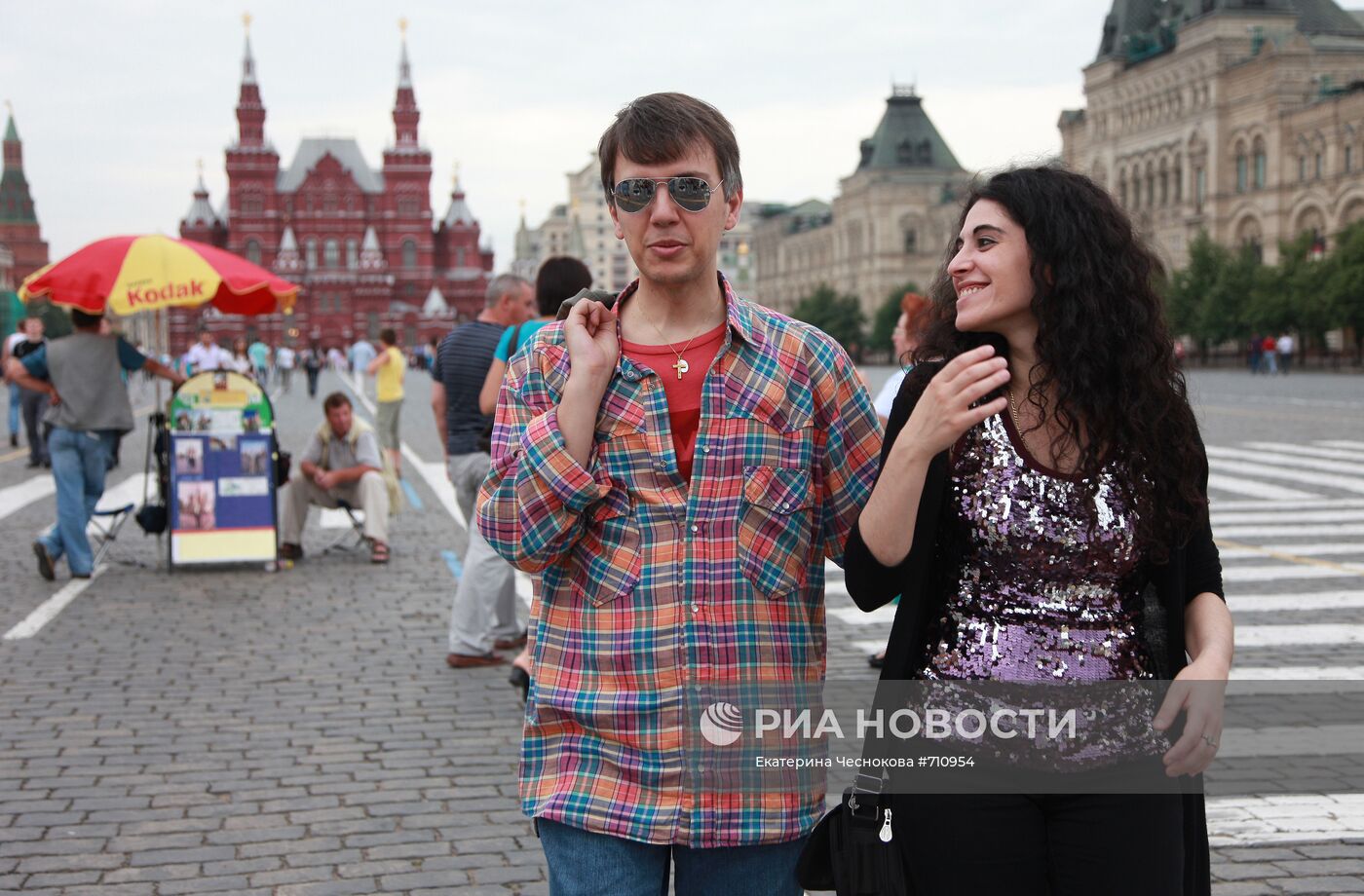 Джакомо Челентано в Москве