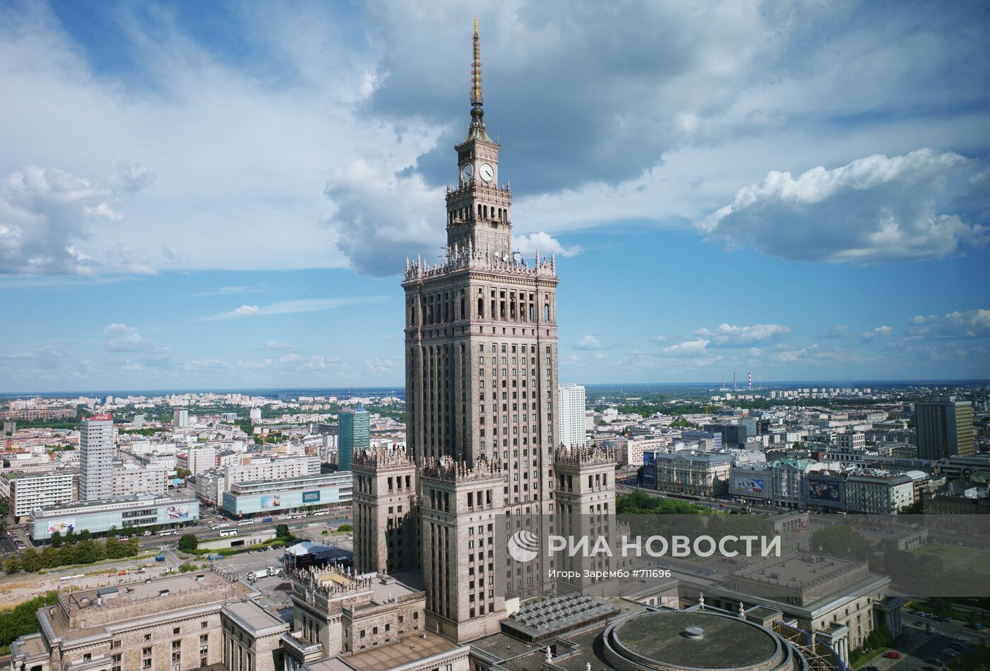 Дворец культуры и науки в Польше