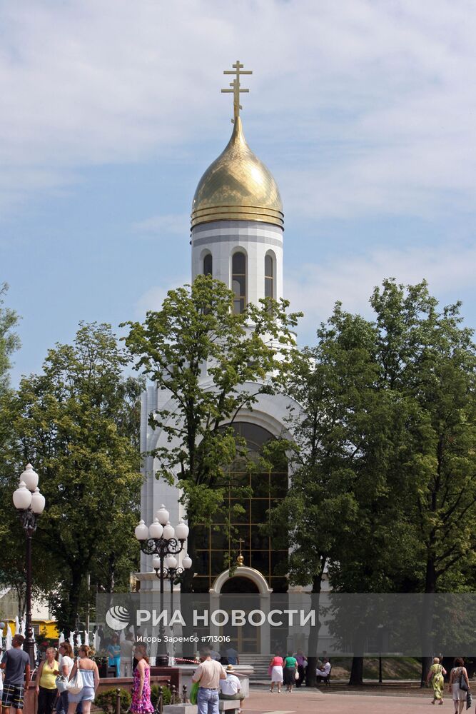 В Калининграде открыли храм в честь святых Петра и Февронии