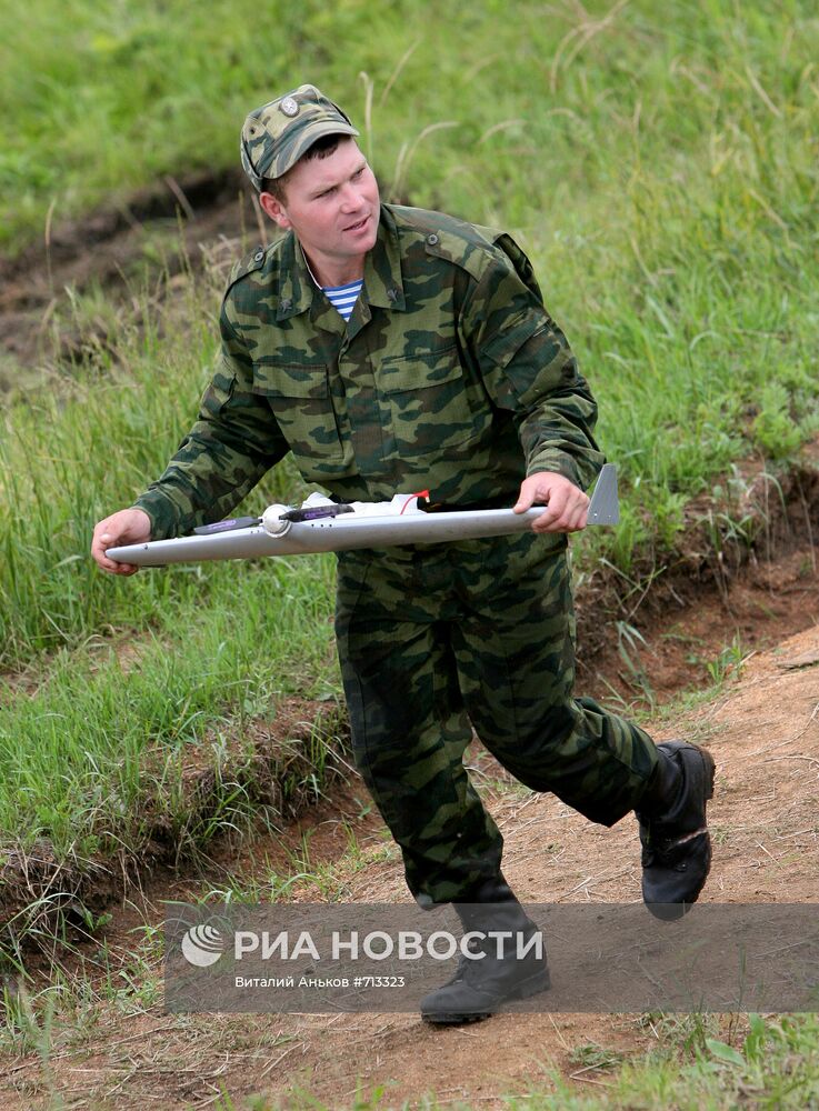 Сухопутная фаза учений "Восток-2010" в Приморском крае
