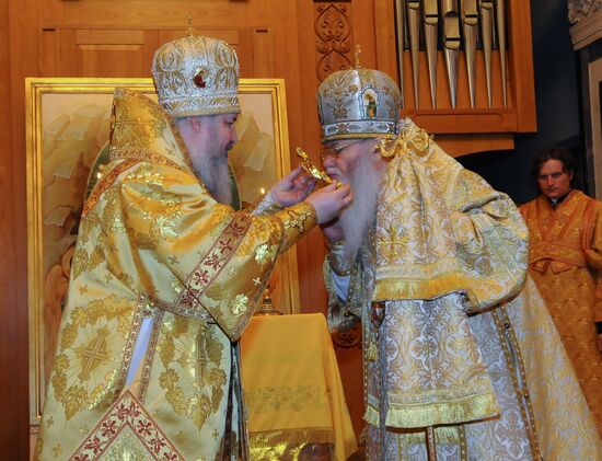 Митрополит Челябинский Иов и епископ Павло-Посадский Кирилл