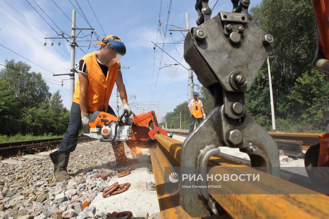 Ремонтные работы на Горьковском направлении МЖД