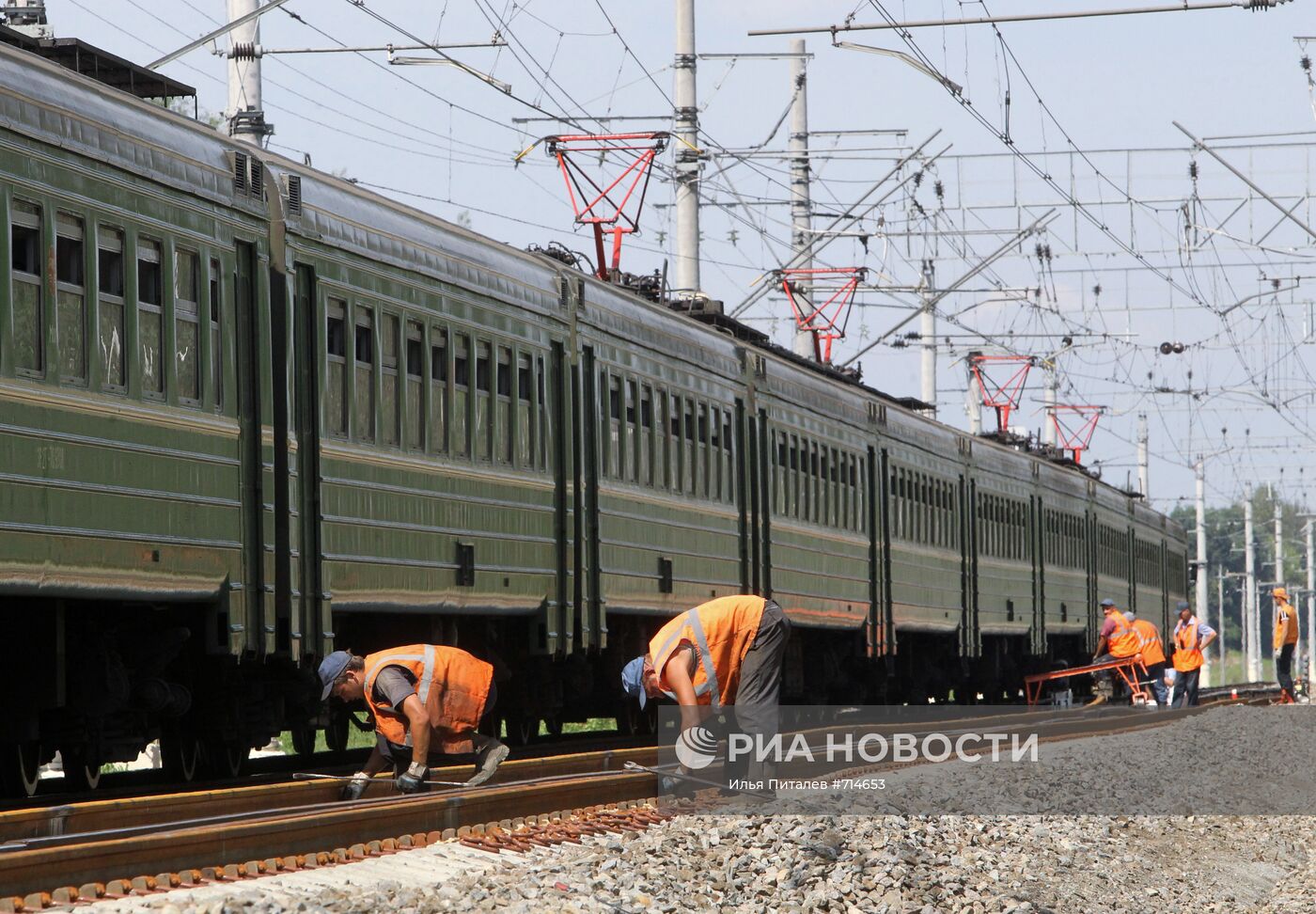 Ремонтные работы на Горьковском направлении МЖД