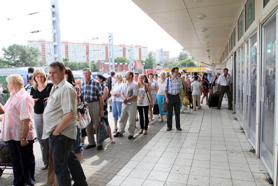 Задержки электропоездов в Горьковском направлении