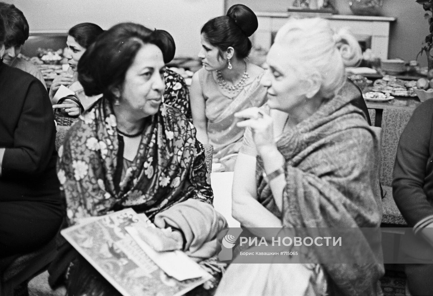 Советско-индийская встреча 8 марта