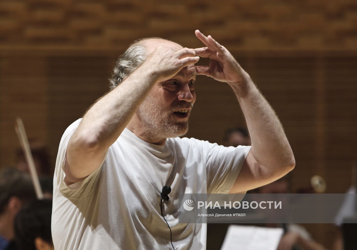 Джон Малкович репетирует "Адскую комедию"