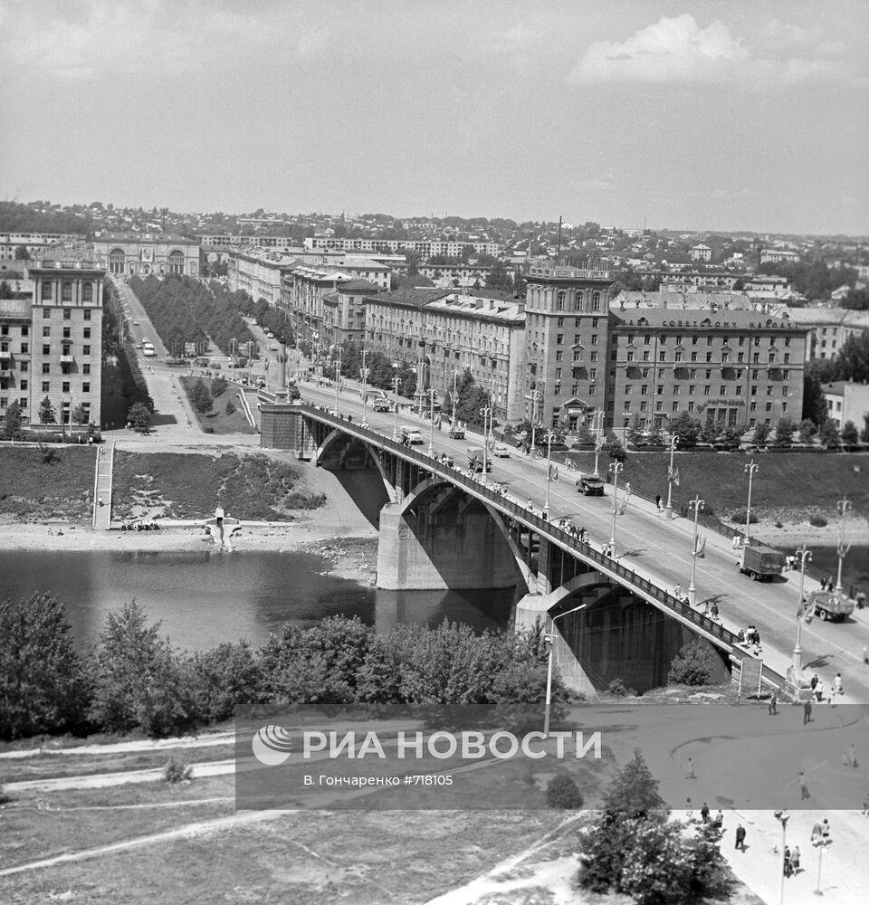 Мост через реку Западная Двина в Витебске