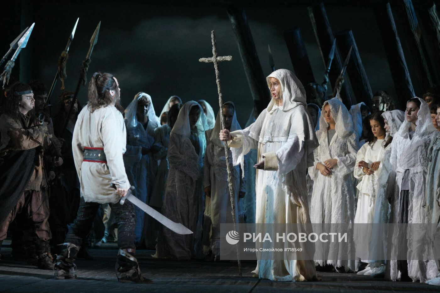 Опера Джузеппе Верди "Аттила" в Мариинском театре