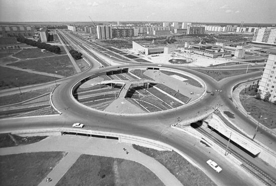 Транспортный разъезд на Никольской Борщаговке