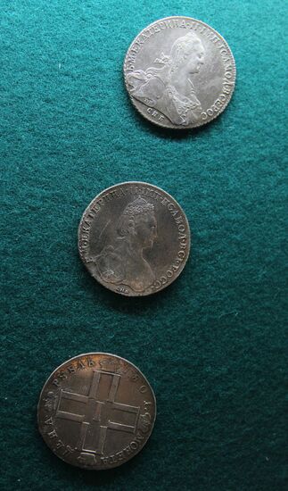Российские монеты XVIII века