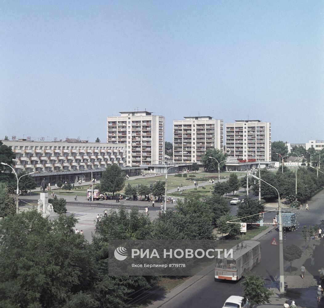 Улица Шевченко в Черкассах