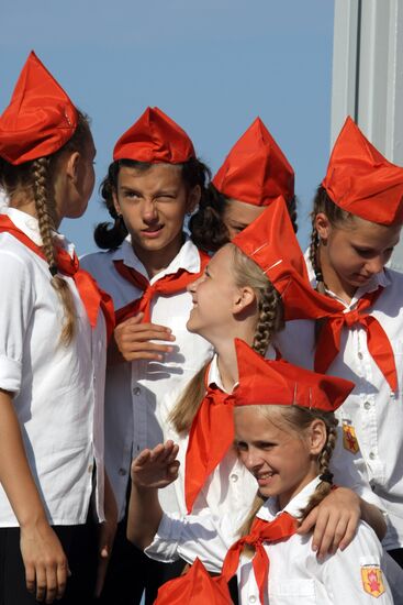 Всероссийский детский центр "Орленок" отмечает 50-летие