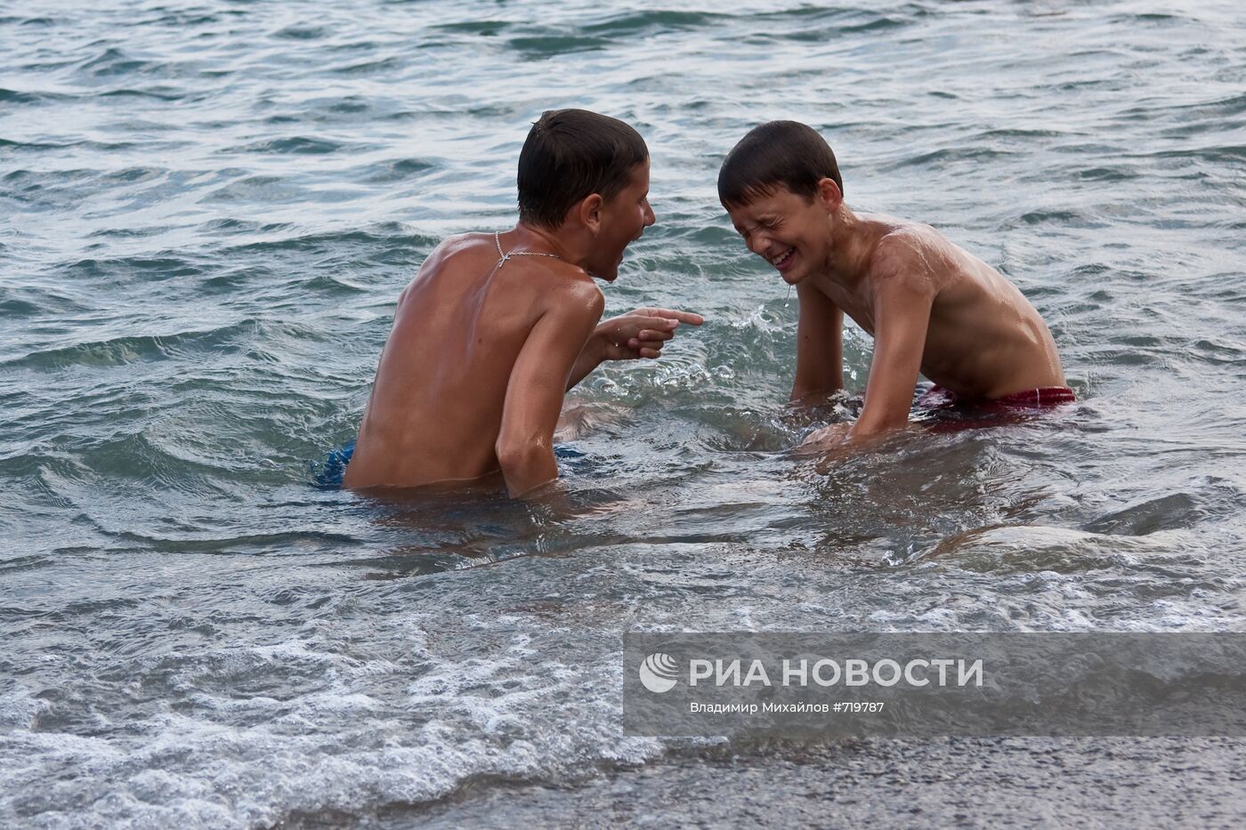 Морское купание