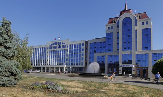 Гостиница "Саранск" и Дом Финансов