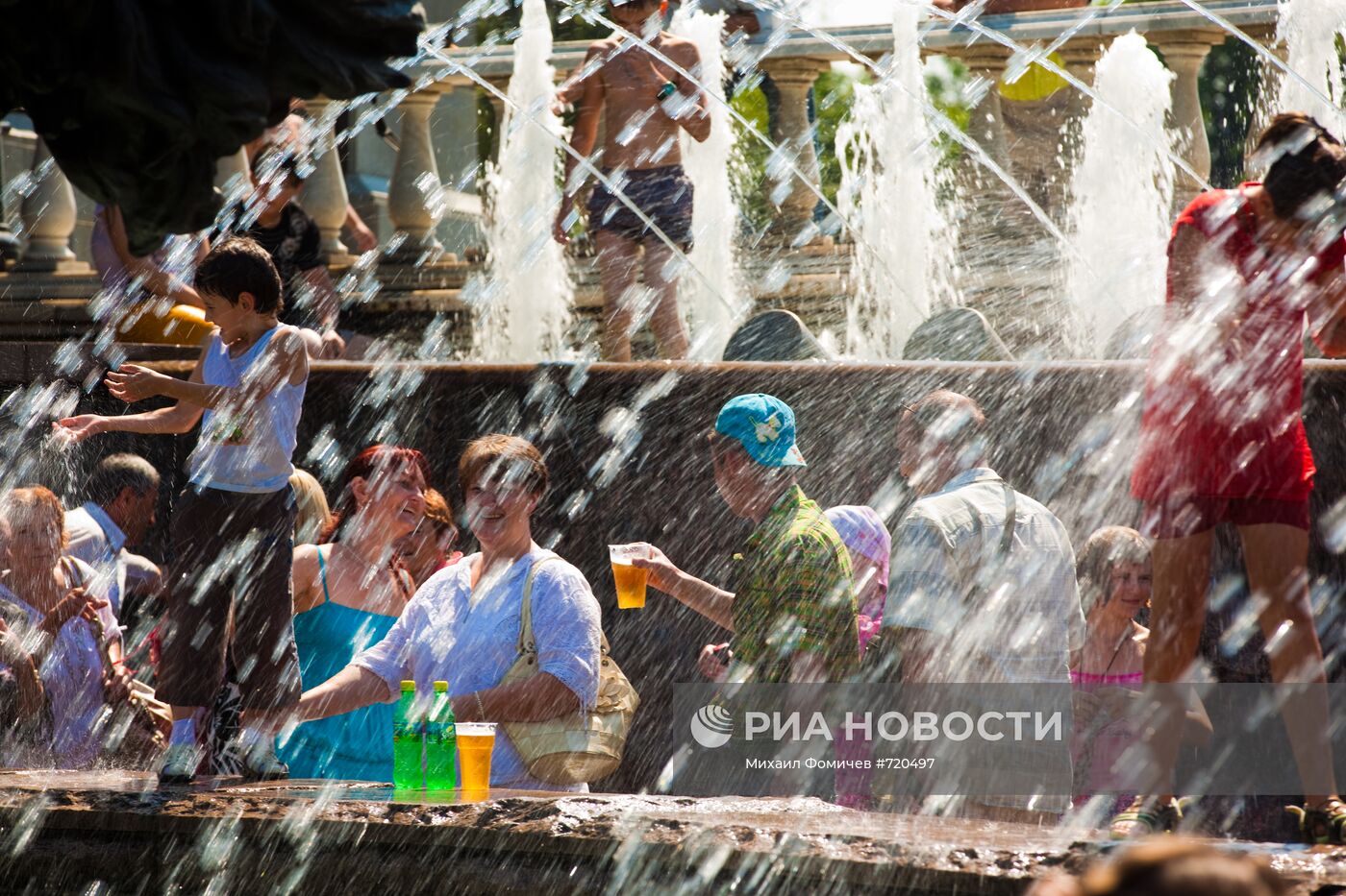 Жара в Москве