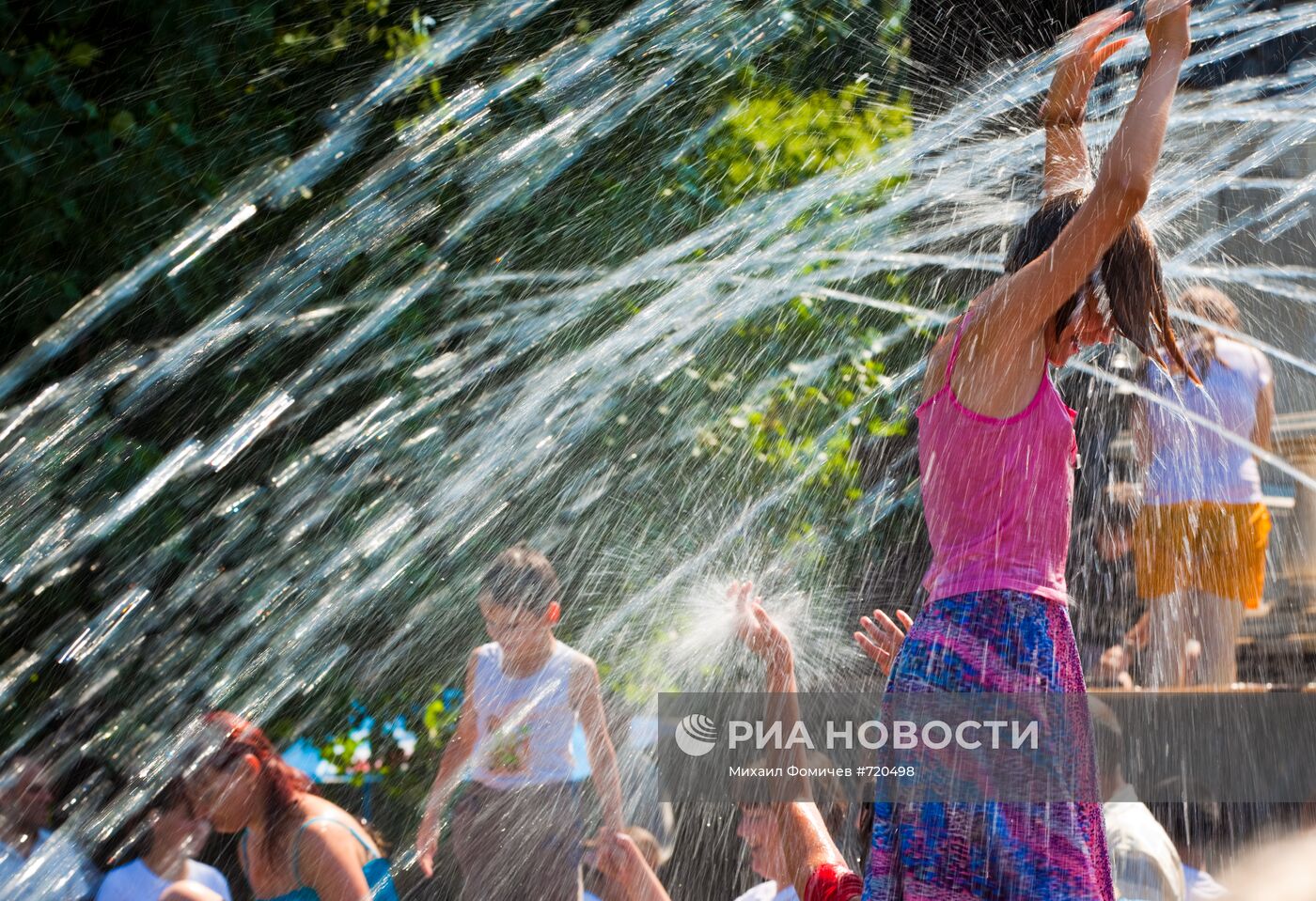 Жара в Москве