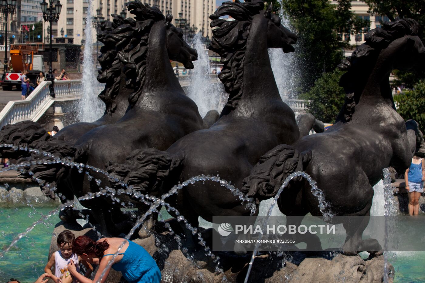 Жара в Москве