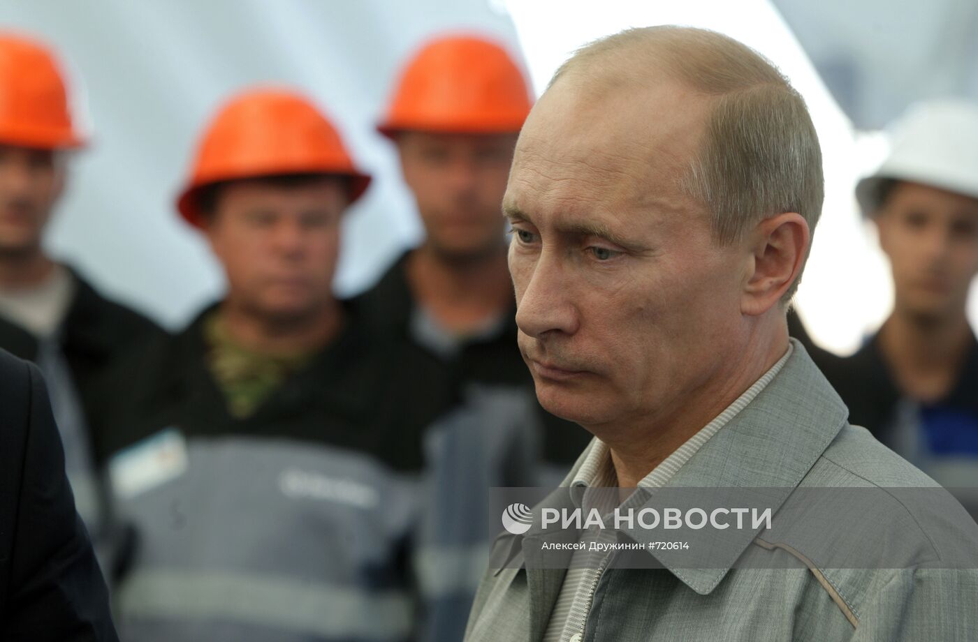 Владимир Путин посетил Гремячинское месторождение
