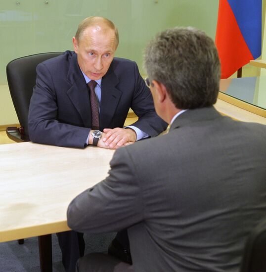 Встреча Владимира Путина с Анатолием Бровко