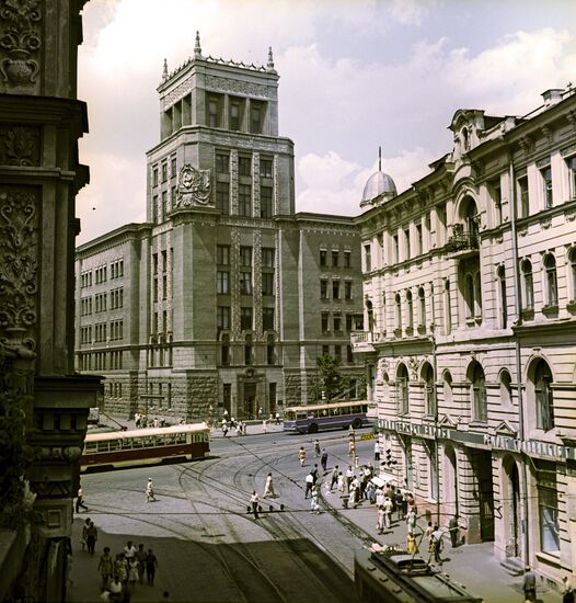 Здание городского Совета в городе Харькове