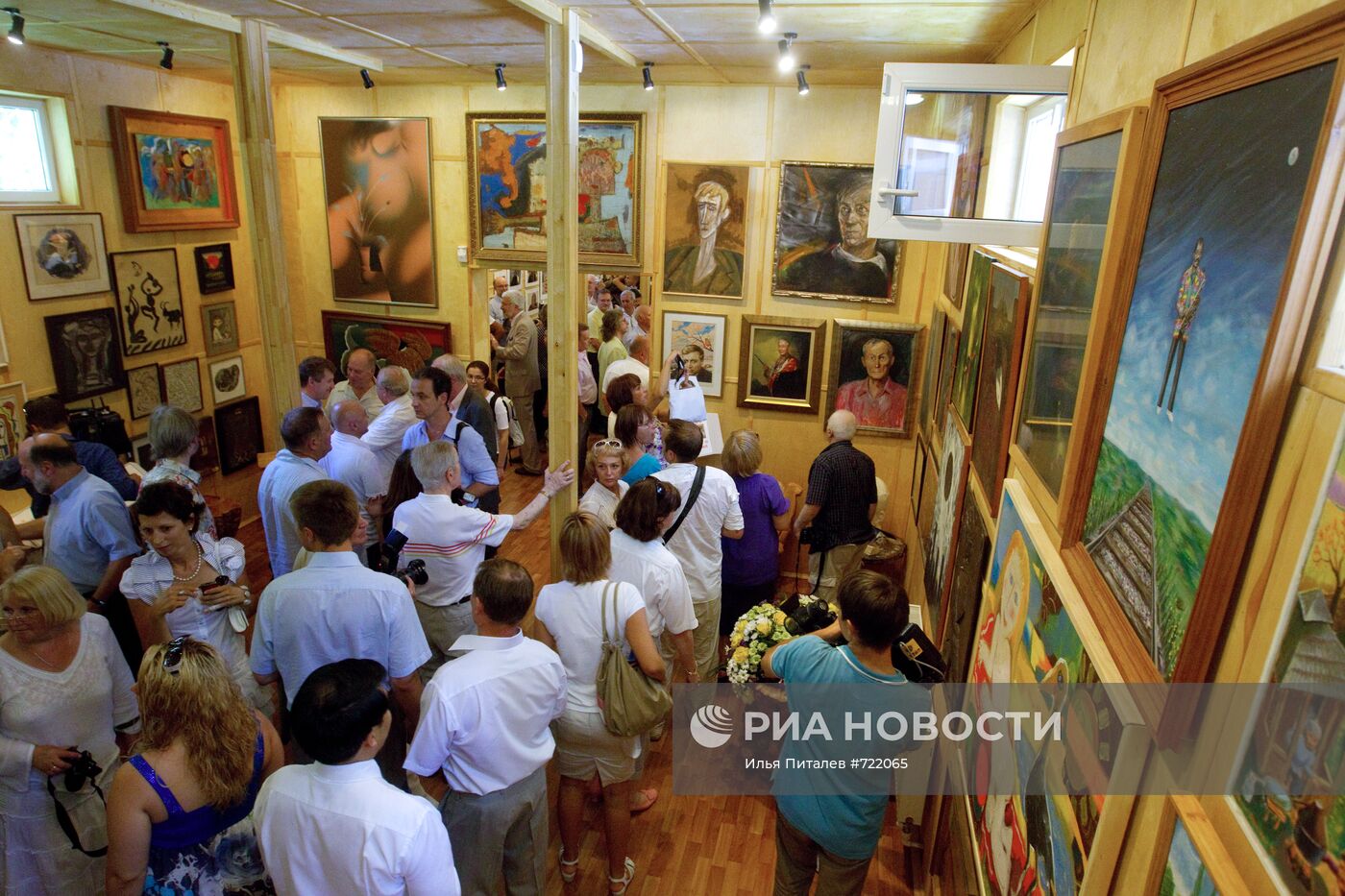 Открытие музея-галереи Евгения Евтушенко