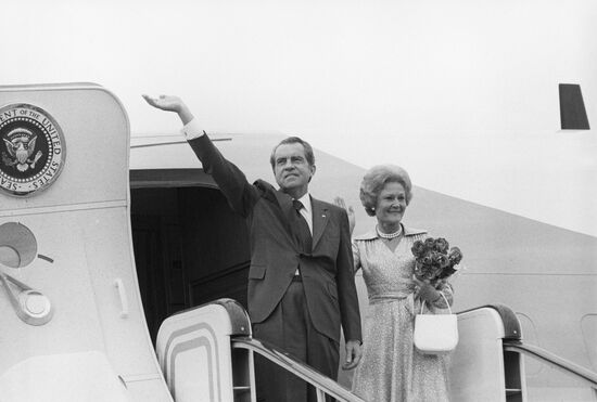 Президент США Ричард Никсон с официальным визитом в СССР