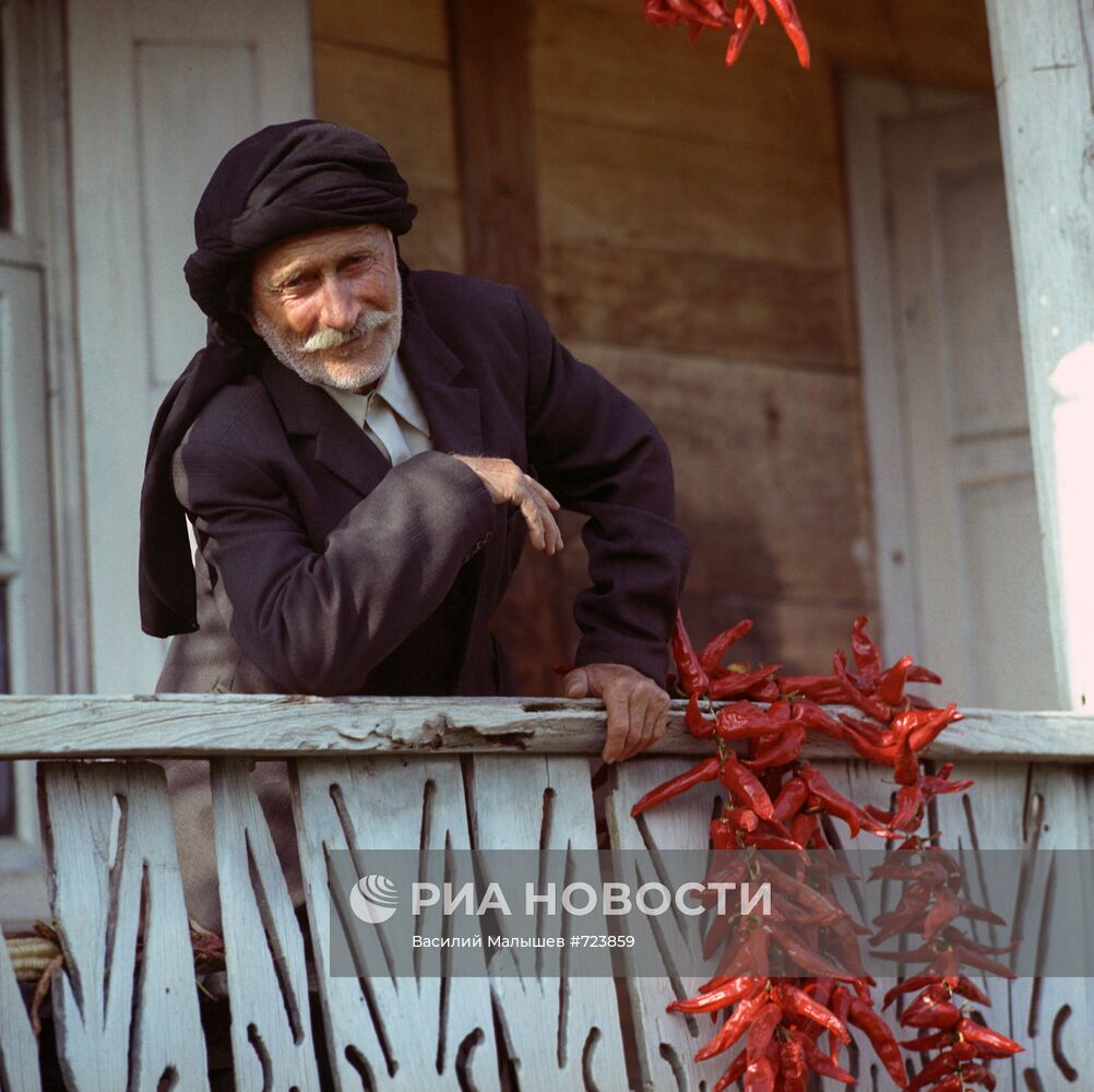 Т.Ласурия - 85-летний житель села Кутол