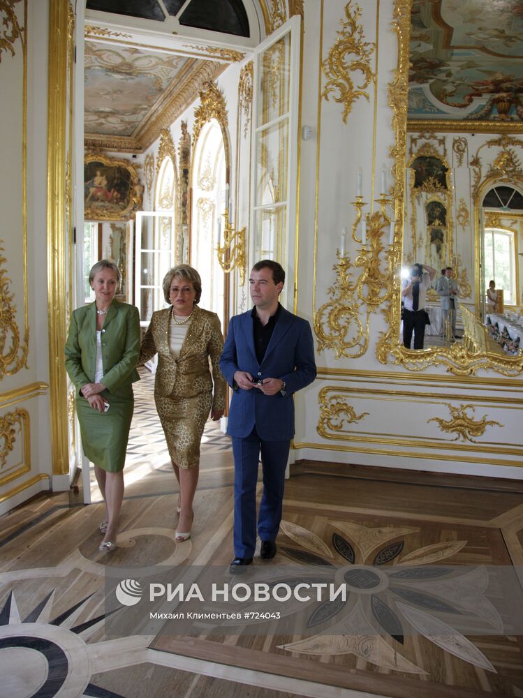 Дмитрий Медведев посетил город Пушкин