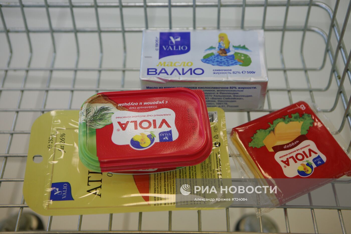 Запрет на поставку финской мясо-молочной продукции