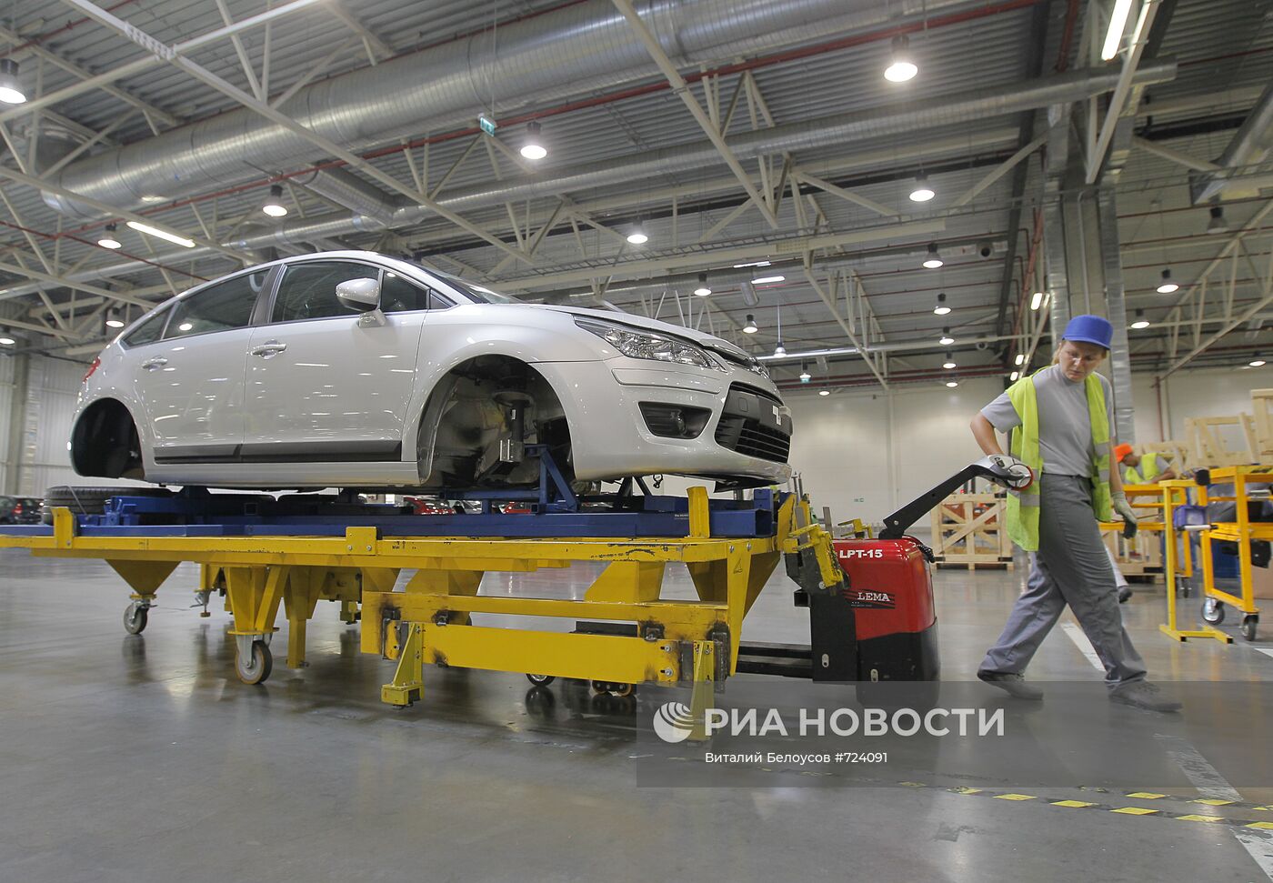 Начало сборки автомобилей Citroen в Калуге