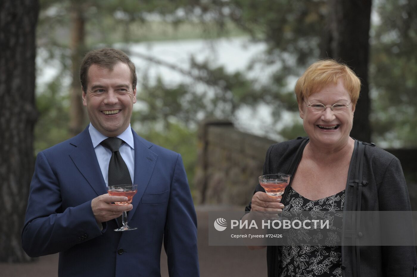 Рабочий визит Дмитрия Медведева в Финляндию
