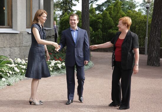 Рабочий визит Дмитрия Медведева в Финляндию. 2-й день