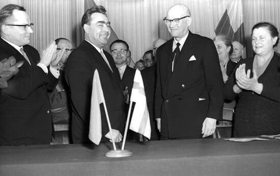 На вечере в Доме дружбы с народами зарубежных стран