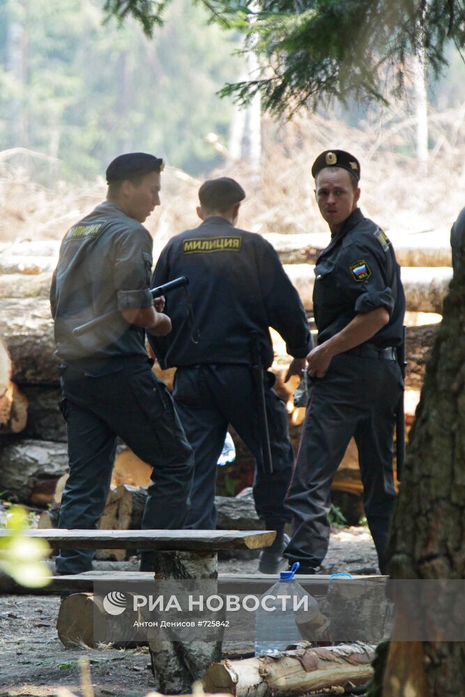 Ситуация в Химкинском лесу