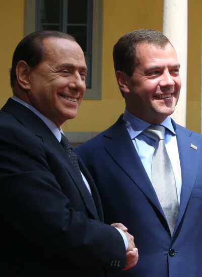 Рабочий визит Дмитрия Медведева в Милан
