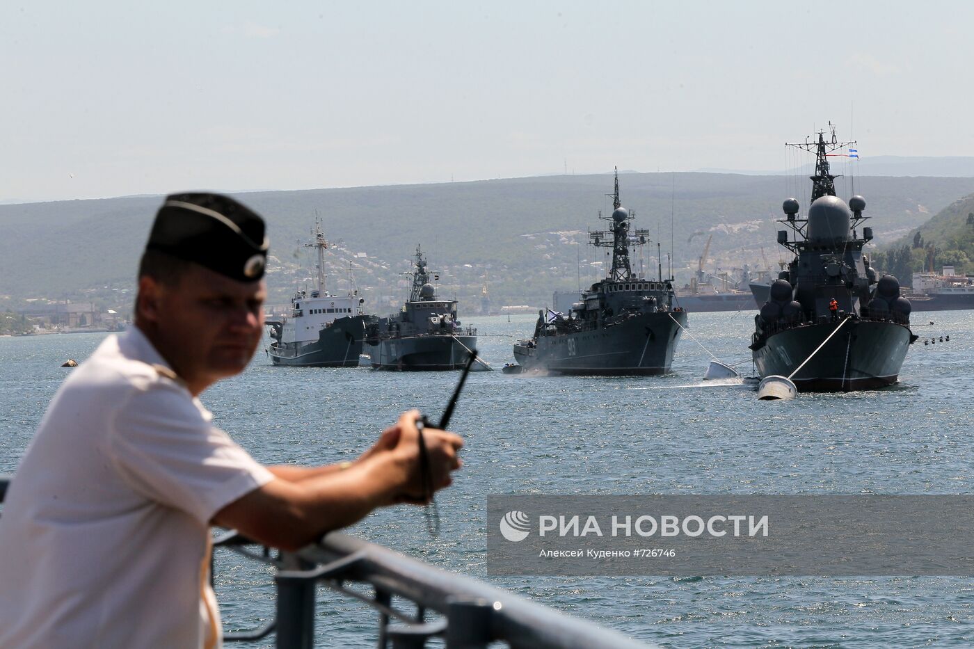 Подготовка к празднованию Дня Черноморского флота
