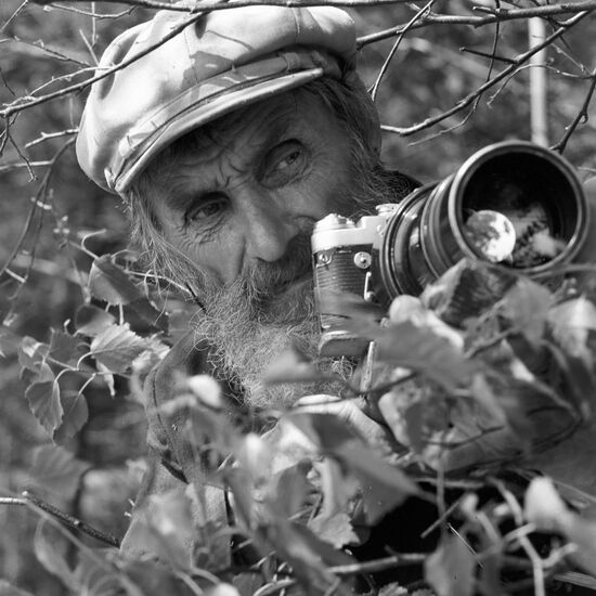 Сотрудник Дарвиновского заповедника Лев Куражковский