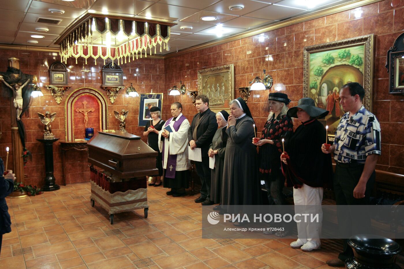 В Новосибирском крематории прошли первые интернет-похороны