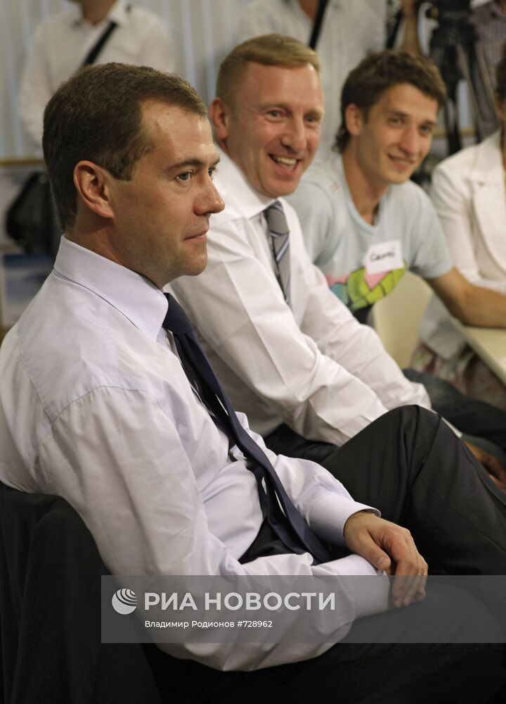 Дмитрий Медведев посетил НИТУ "МИСиС"