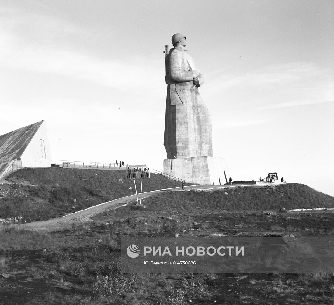 Мемориал "Алеша" на сопке Зеленый Мыс