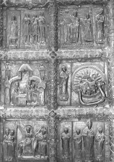 Фрагмент Магдебургских врат Софийского собора