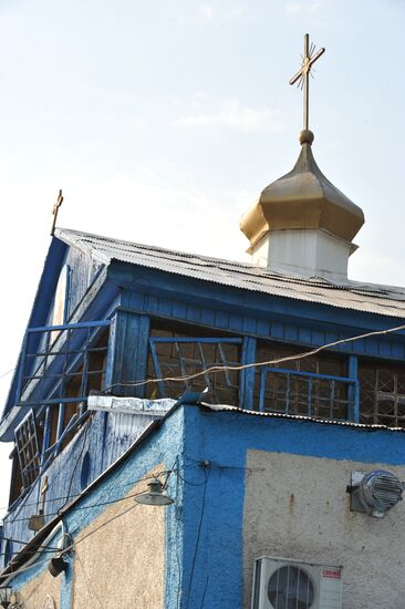 Взрыв в Свято-Покровском храме в Запорожье