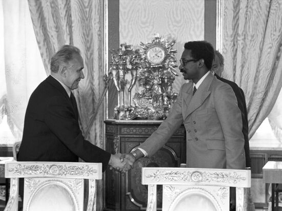 А. Н. Косыгин и Лопу ду Насименту