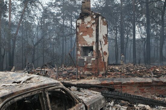 Последствия пожара